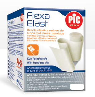 PIC Flexa Venda Elastica Balnca 12 cm x 4,5m