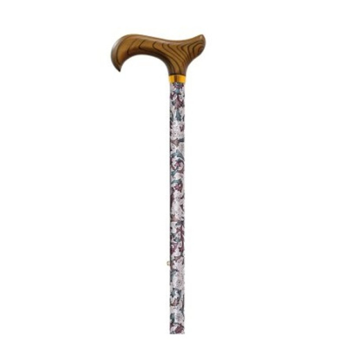 Muletilla/Bastón Aluminio Extensible Cachemir Claro R424