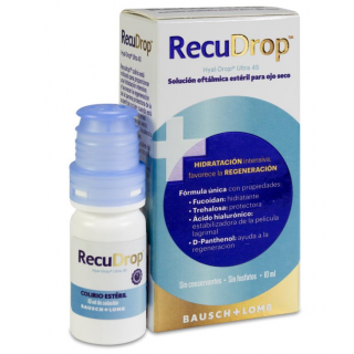 Recudrop Solución Oftálmica Ojo Seco 10ml - Bausch & Lomb