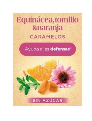 Santé Verte Caramelos Equinacea, Tomillo y Naranja Caja 35g