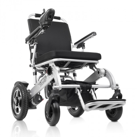 Silla Ruedas Eléctrica Kittos Country 20Ah Ruedas Macizas