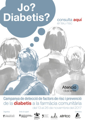 Campanya prevenció diabetis. Jo? Diabetis?