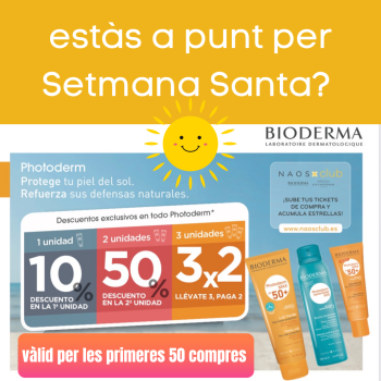 Solars BIODERMA: no ho deixis perdre!