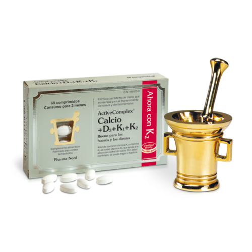 ACTIVECOMPEX CALCIO + D3 + K1 + K2 60 COMPRIMIDOS 