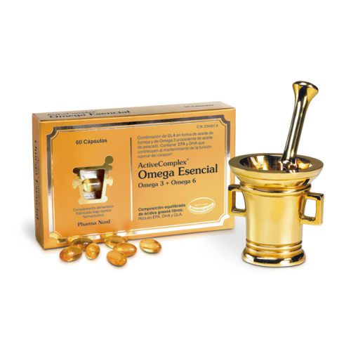 ACTIVECOMPLEX OMEGA ESENCIAL OMEGA 3 + OMEGA 6 60 CÁPSULAS