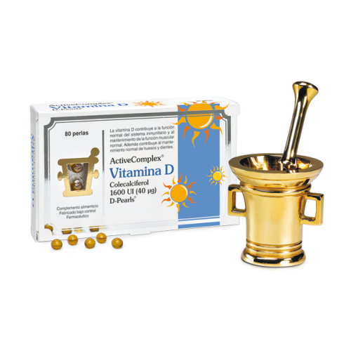 ACTIVECOMPLEX VITAMINA D COLECALCIFEROL 1600 UI (40MCG) 