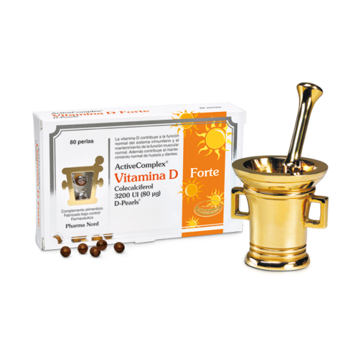 ACTIVECOMPLEX VITAMINA D FORTE 3200 UI 80 PERLAS