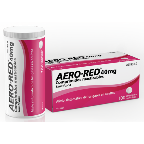 Aero-Red simeticona 40 mg 100 comprimidos masticables