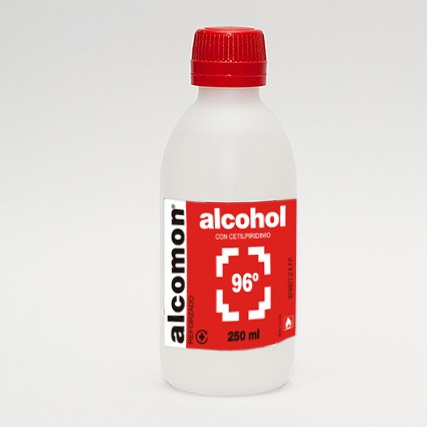 Alcomon reforzado alcohol 96º 250 ml