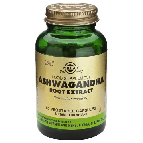 ASHWAGANDHA SOLGAR 60 cápsulas
