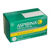 Aspirina C 400 mg/240 mg 20 comprimidos efervescentes