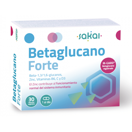 BETAGLUCANO FORTE 30 CÁPSULAS VEGETALES