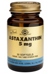 Astaxantina Solgar, Solgar, Astaxantina, antioxidante natural, deporte y antioxidante
