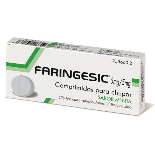 Faringesic 5 mg/5 mg 20 comprimidos para chupar