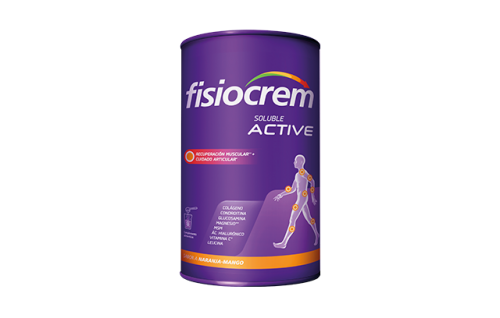 FISIOCREM SOLUBLE ACTIVE -MÚSCULOS Y ARTICULACIONES- 480 G
