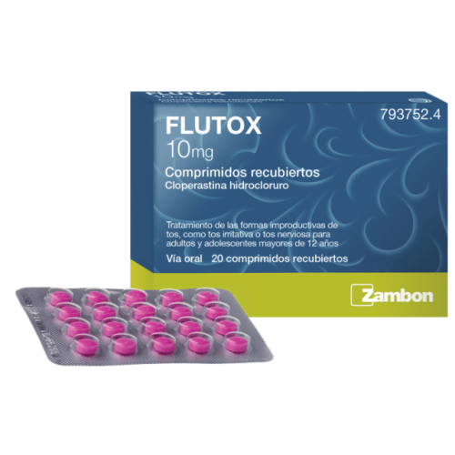 Flutox 10 mg 20 comprimidos