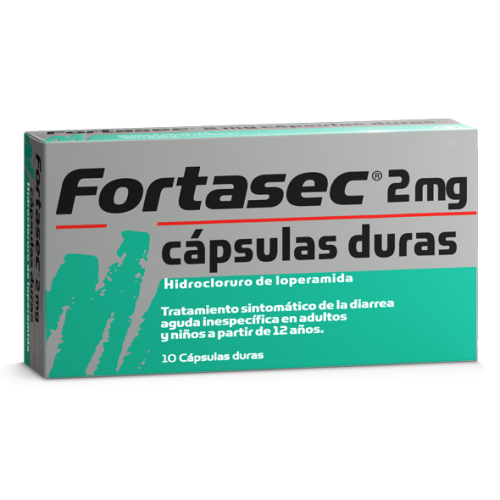 Fortasec 2 mg 20 cápsulas