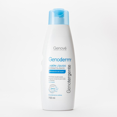GENODERM GENOTERGENTE JABÓN LÍQUIDO 750 ML