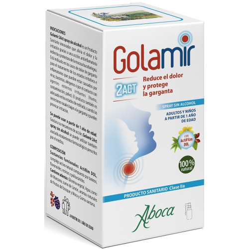 GOLAMIR 2 ACT SIN ALCOHOL SPRAY 30 ML