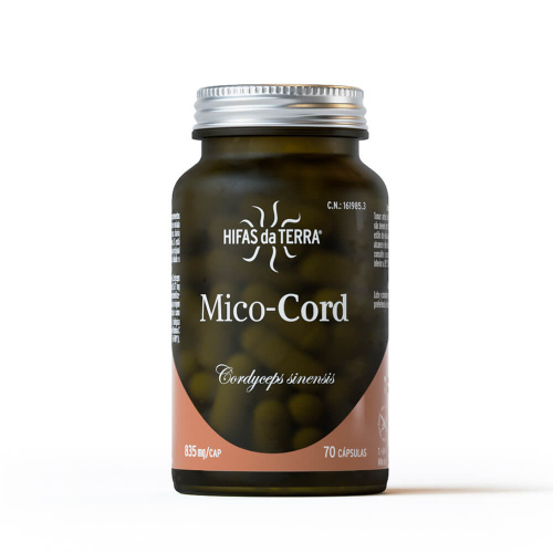 HIFAS DA TERRA MICO-CORD -CORDYCEPS SINENSIS- 70 CÁPSULAS