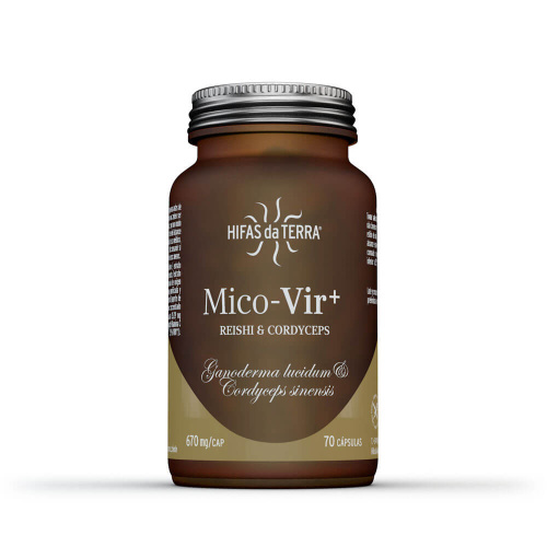 HIFAS DA TERRA MICO-VIR+ -REISHI & CORDYCEOS 70 CÁPSULAS