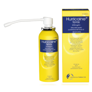 Hurricaine spray solución para pulverización bucal 5 ml