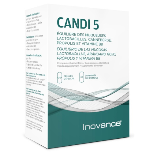 INOVANCE CANDI 5 30 CÁPSULAS + 30 COMPRIMIDOS