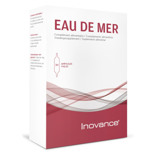 INOVANCE EAU DE MER - AGUA DE MAR 30 AMPOLLAS