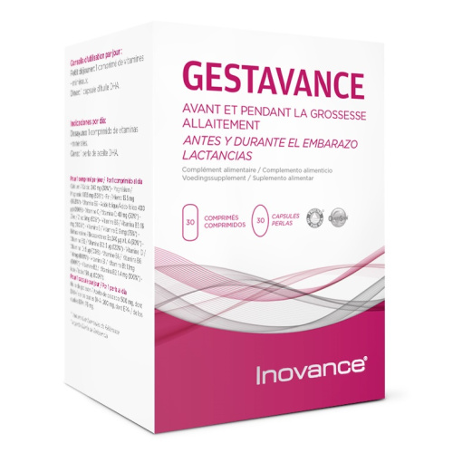 INOVANCE GESTAVANCE EMBARAZO 30 CÁPSULA+30 COMPRIMIDOS