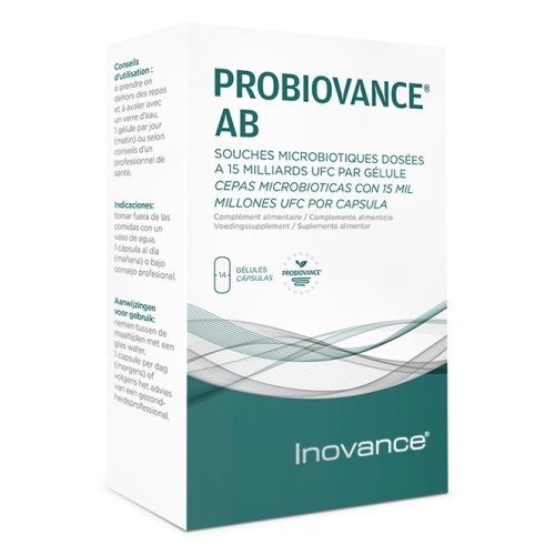 INOVANCE PROBIOVANCE AB ANTIBIÓTICO 14 CÁPSULAS
