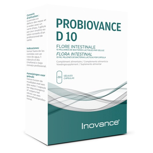 INOVANCE PROBIOVANCE D 10 DIGESTIVO 30 CÁPSULAS