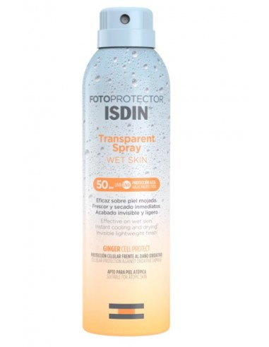 ISDIN FOTOPROTECTOR CORPORAL SPF 50+ TRANSPARENTE WT SKIN 100 ML