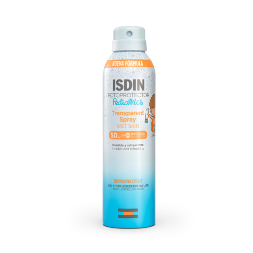 ISDIN FOTOPROTECTOR PEDIATRICS SPF 50+ TRANSPARENTE SPRAY WR SKIN 250 ML