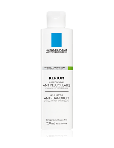 KERIUM CHAMPÚ GEL CASPA GRASA 200 ML