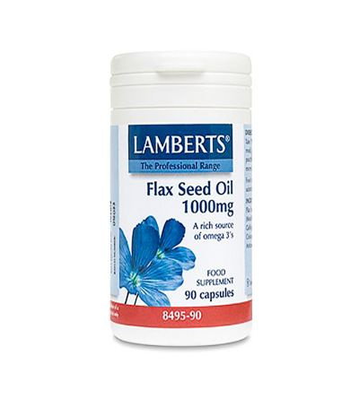 Lamberts Aceite de Semillas de Lino 1000mg 90Capsulas