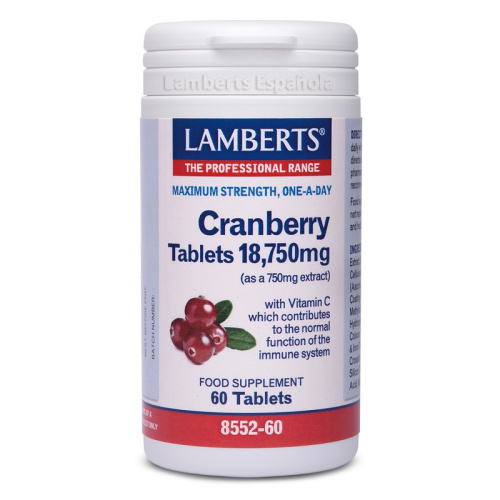 Lamberts Cranberry 18,750 Mg 60 Comprimidos
