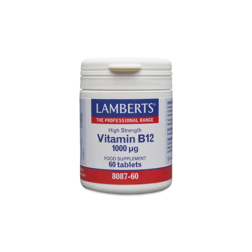 Lamberts Vitamina B12 -Metilcobalamina- 100Mcg 100 Comprimidos