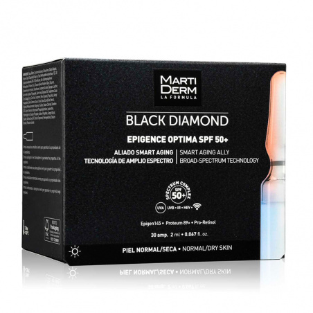 Martiderm  Balck Diamond Epigence Optima SPF 50+ 30 ampollas