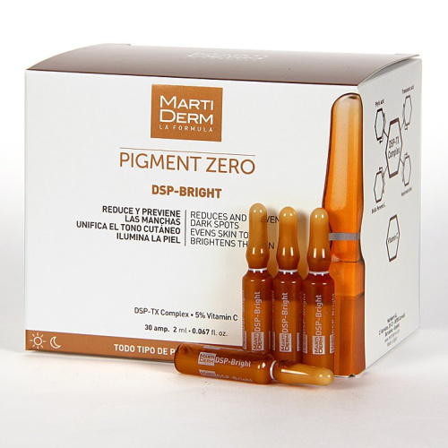Martiderm Pigment Zero DSP-Bright 30ampollas
