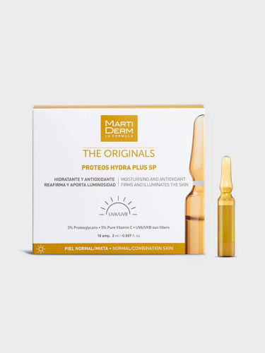MARTIDERM PROTEOS HYDRA PLUS SP 10 AMPOLLAS