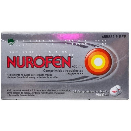 Nurofen 400 mg 12 comprimidos recubiertos