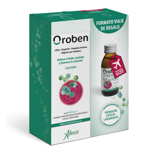 OROBEN COLUTORIO PACK 150 ML + FORMATO VIAJE DE REGALO