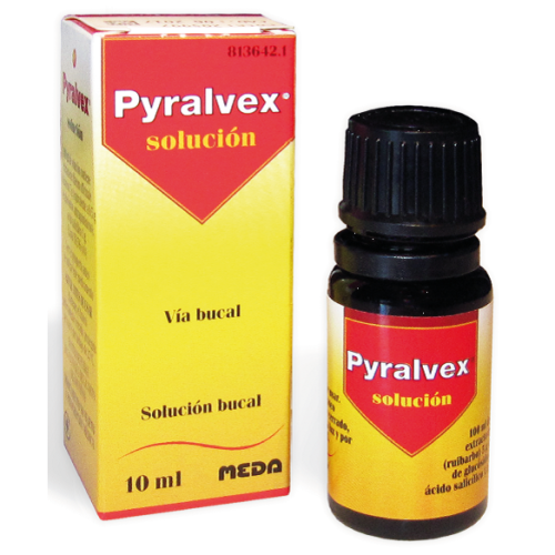 Pyralvex solución bucal 10 ml