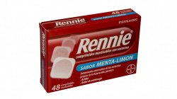Rennie sabor menta-limón 84 comprimidos masticables
