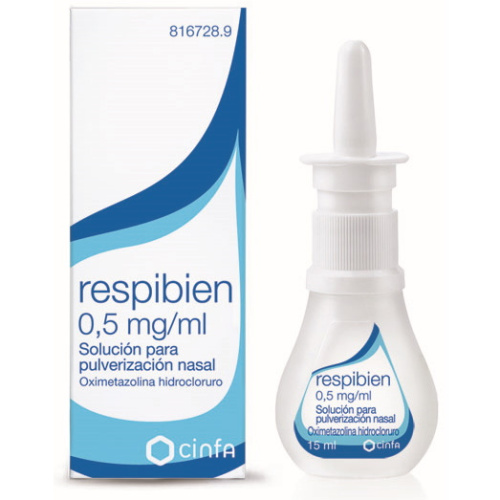 Respibien 0,5 mg/ml solución para pulverización nasal 15 ml