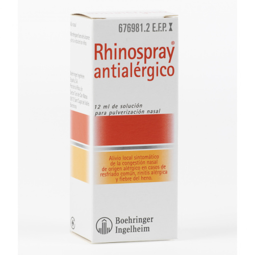 Rhinospray antialérgico solución para pulverización nasal