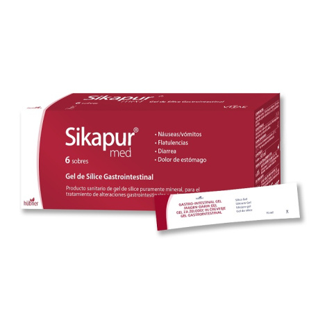 SIKAPUR MED GEL SILICE GASTROINTESTINAL 6 SOBRES