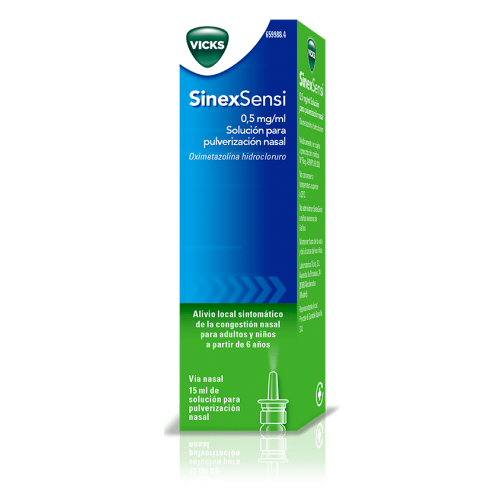Sinexsensi solución para pulverización nasal