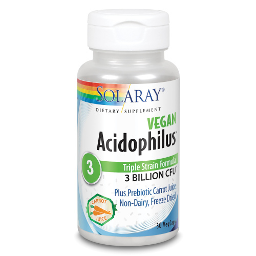SOLARAY ACIDOPHILUS PLUS 30 CAPSULAS