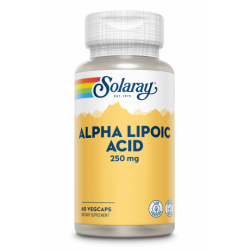 SOLARAY ALPHA LIPOIC ACID 250 MG 60 CAPSULAS